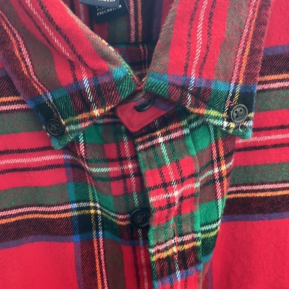 Lands’ End Flannel Shirt - Picture 5 of 11